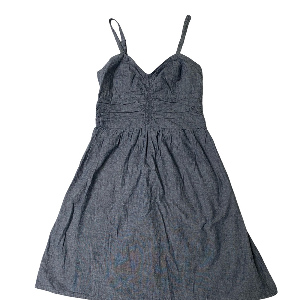 Junior’s Red Camel Denim Sundress Size S